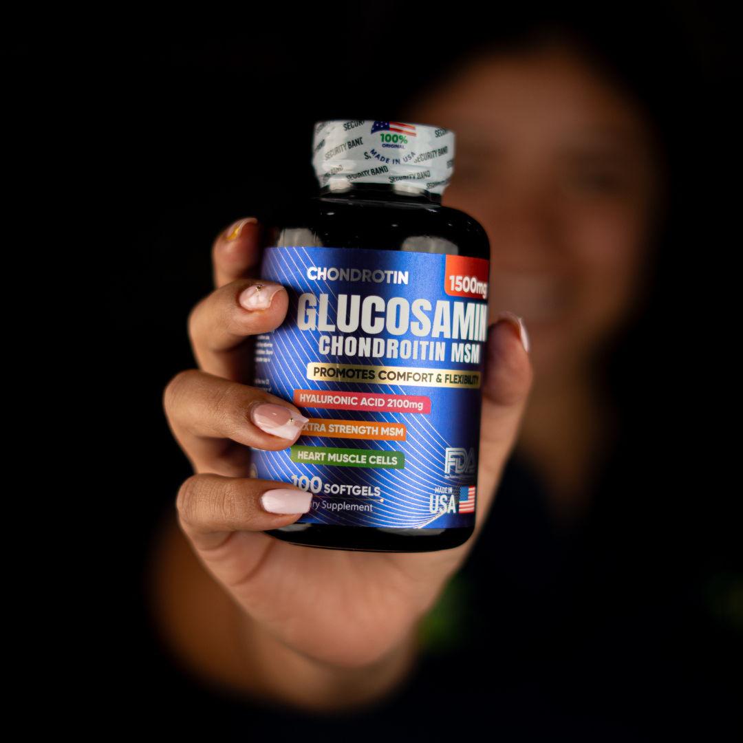 Glucosamina + Ácido Hialurónico Importado USA Original