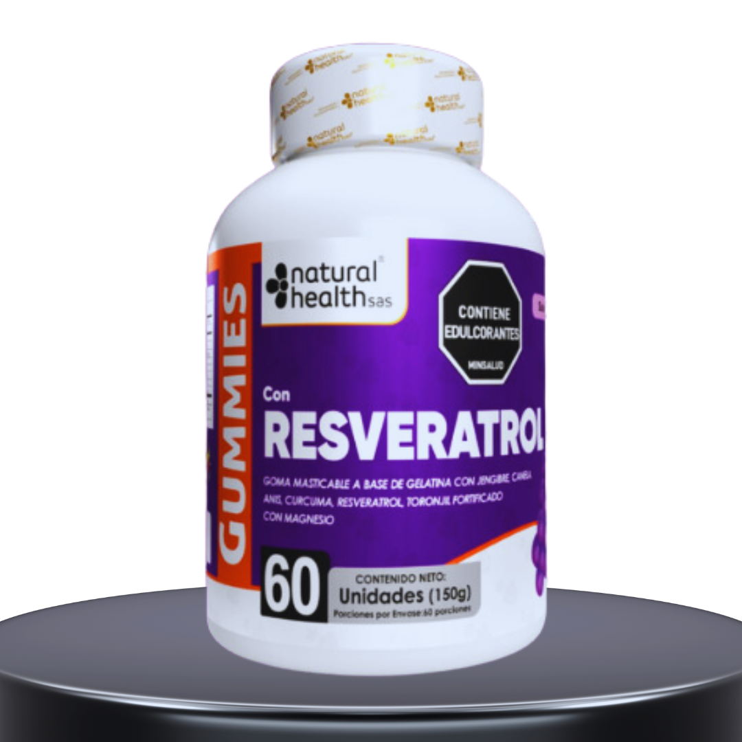 Gummies con Resveratrol - Natural Health SAS