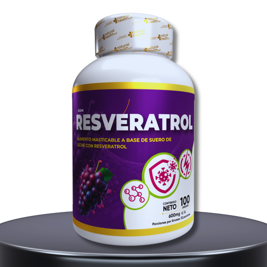 Resveratrol Masticable - Natural Health SAS