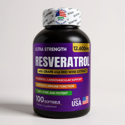 Resveratrol Ultra 12600mg Importado USA