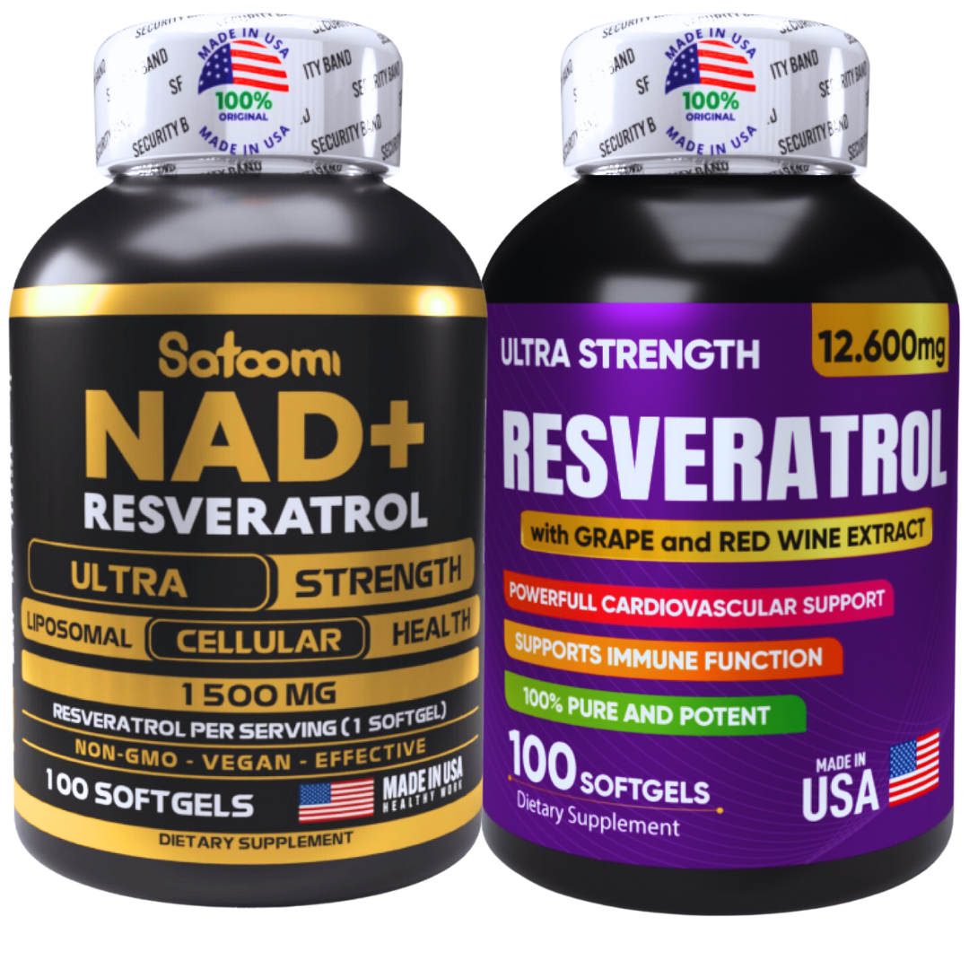 NAD+ Y Resveratrol Ultra Importado USA Original