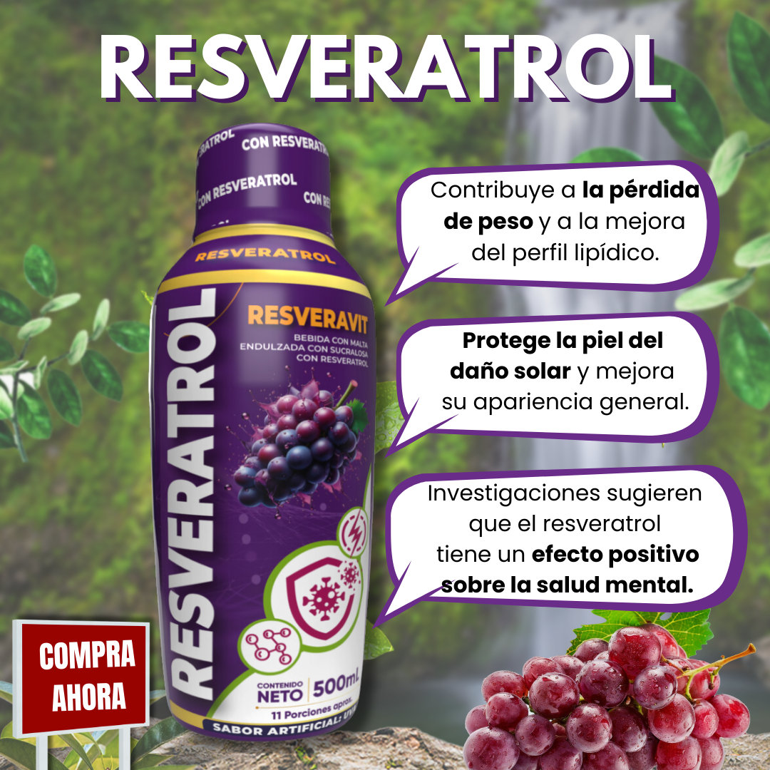 Resveravit Bebida con Resveratrol  - Natural Health SAS