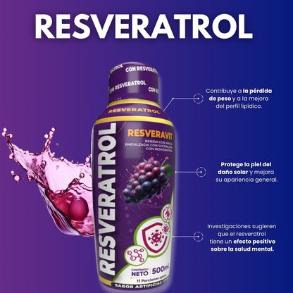 Resveravit Bebida con Resveratrol  - Natural Health SAS