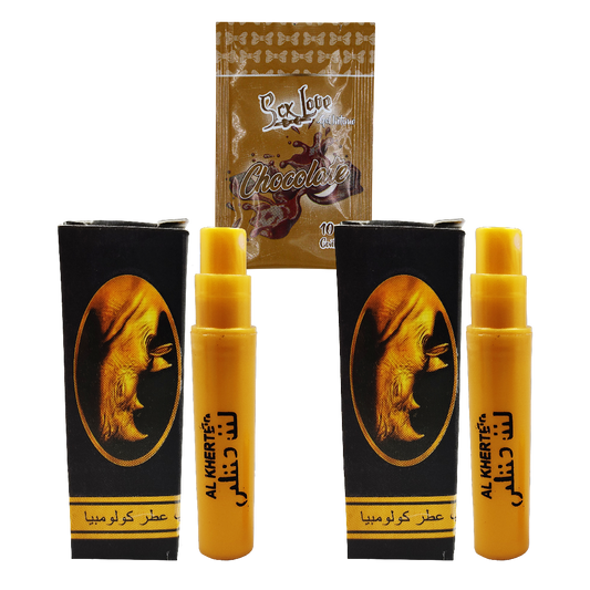 2 rino spray + Sachet chocolate